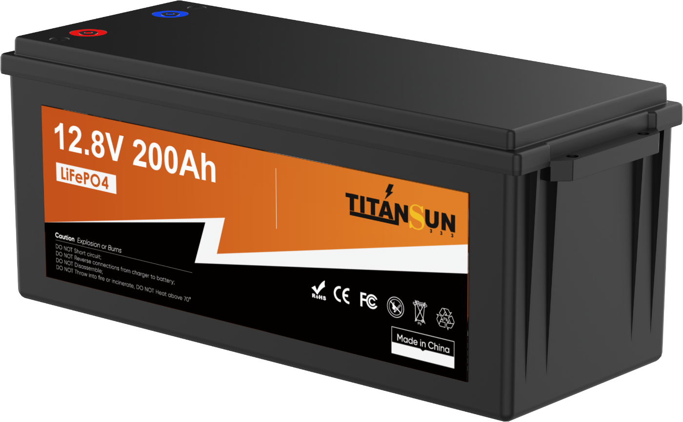 Bateria Litio mono bloque 12.8v 200ah 6000 ciclos, Titansun