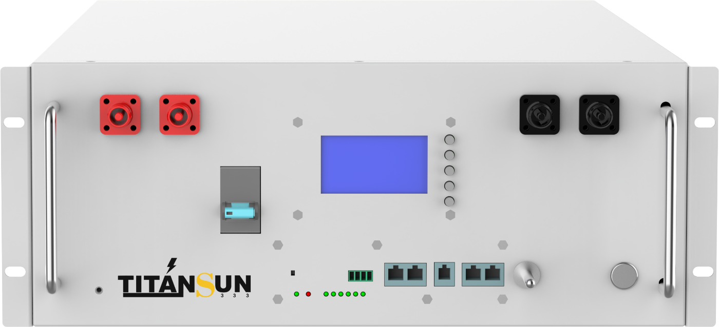 Batería Litio rack 51.2v 200ah 10.2kWh 6000 ciclos, Titansun